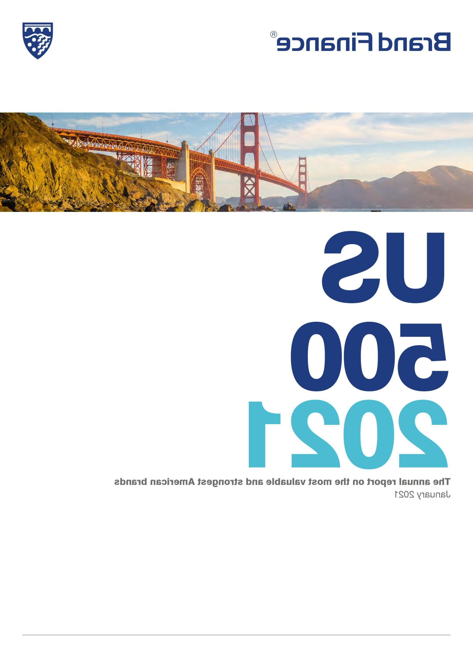 Brand Finance US 500 2021
