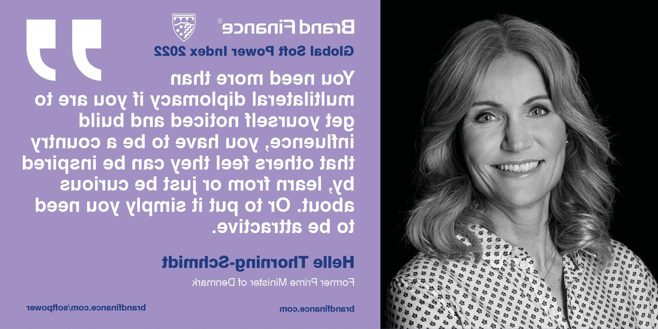 Helle Thorning-Schmidt, Former Prime Minister of Denmark