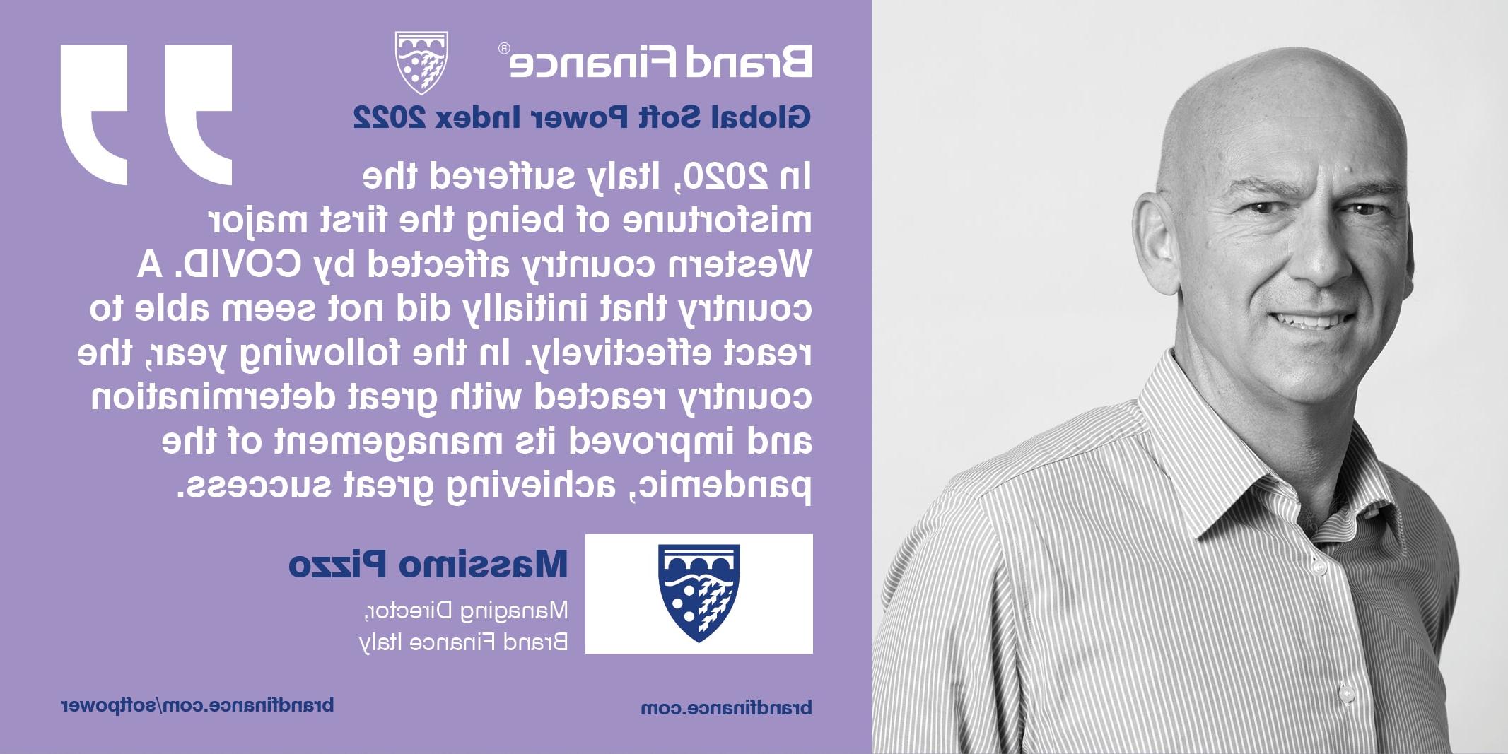 Massimo Pizzo, Managing Director, Brand Finance Italy