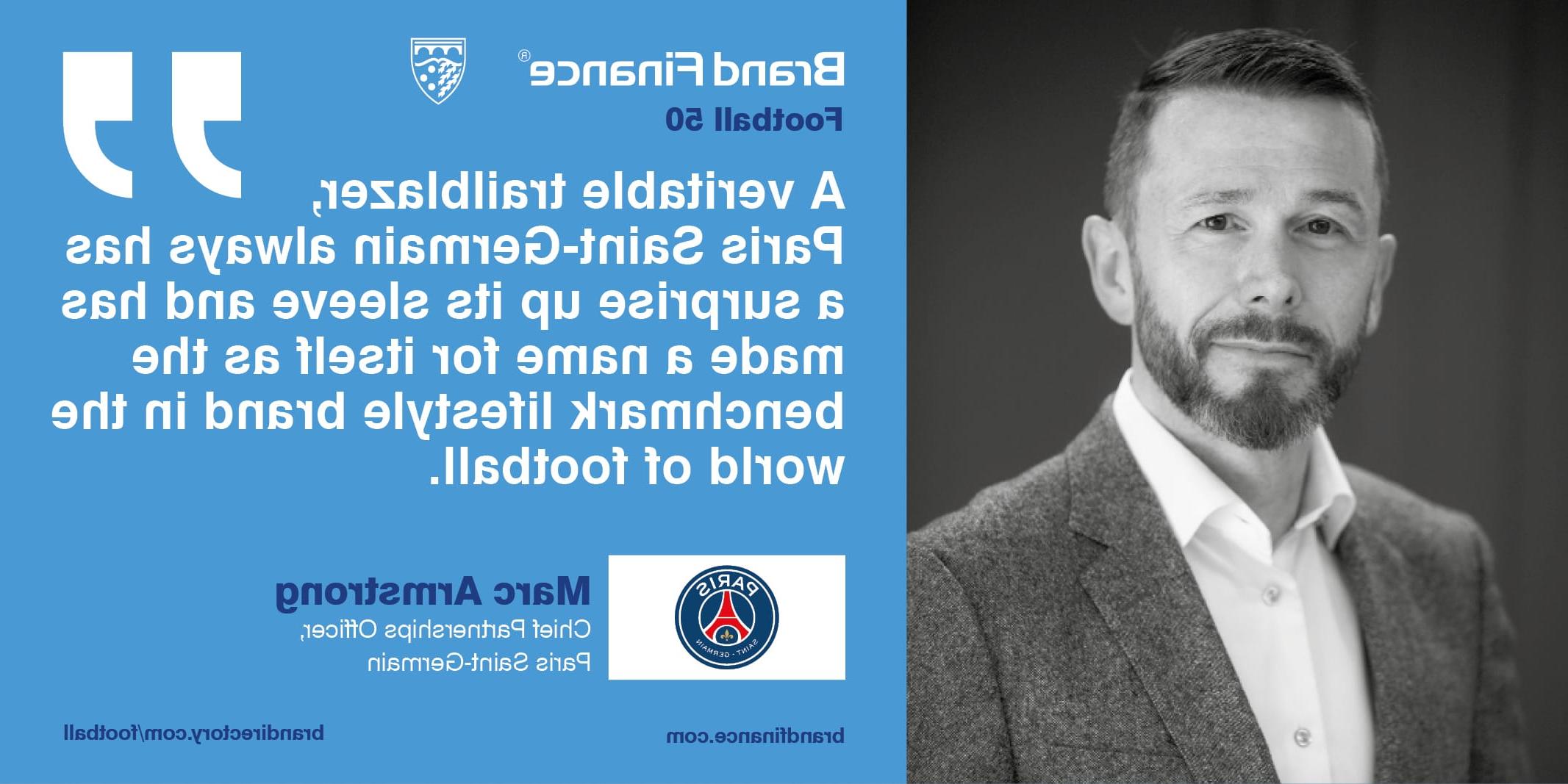 Marc Armstrong, Chief Partnerships Officer, Paris Saint-Germain